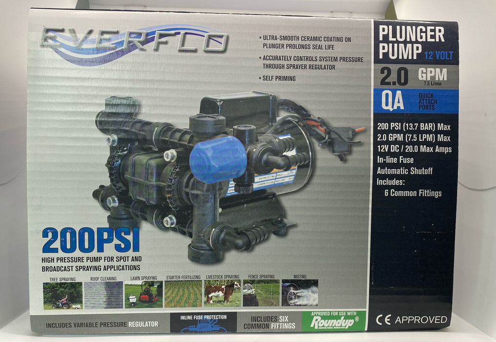 Everflo 2.0 GPM Plunger Pump