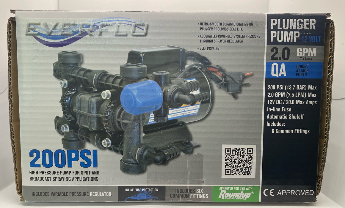 Everflo 2.0 GPM Plunger Pump