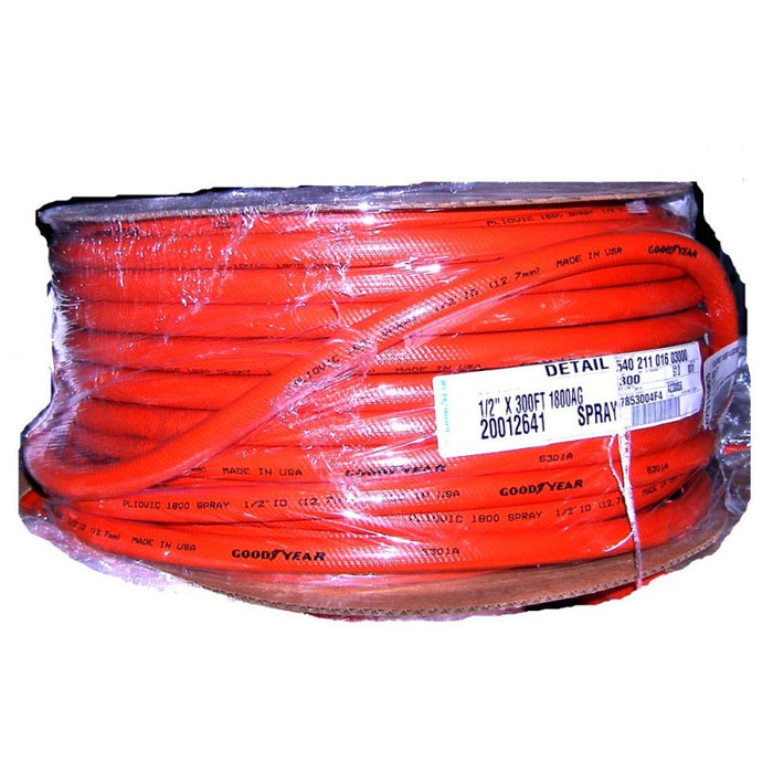 AG Hose - Orange PVC-Ribbed - Bulk