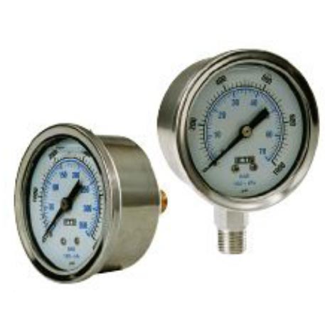 Stainless Steel Pressure Gauges